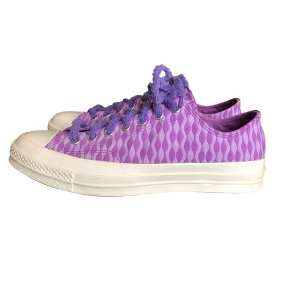 Converse Chuck Taylor 70 Granddaddy Jelly Purple 10.5 Low Top Rainbow - Picture 3 of 14